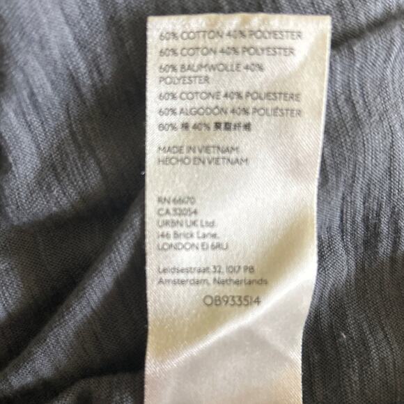 We the Free Betty Women Top‎ XS Raw Edge Tee Lounge Y2K Streetwear Casual Grunge - Picture 8 of 10